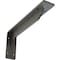 Ekena Millwork Embrey Steel Bracket, Hammered Gray 2"W x 12"D x 5 1/4"H BKTM02X12X05EBHGY - alternate 1